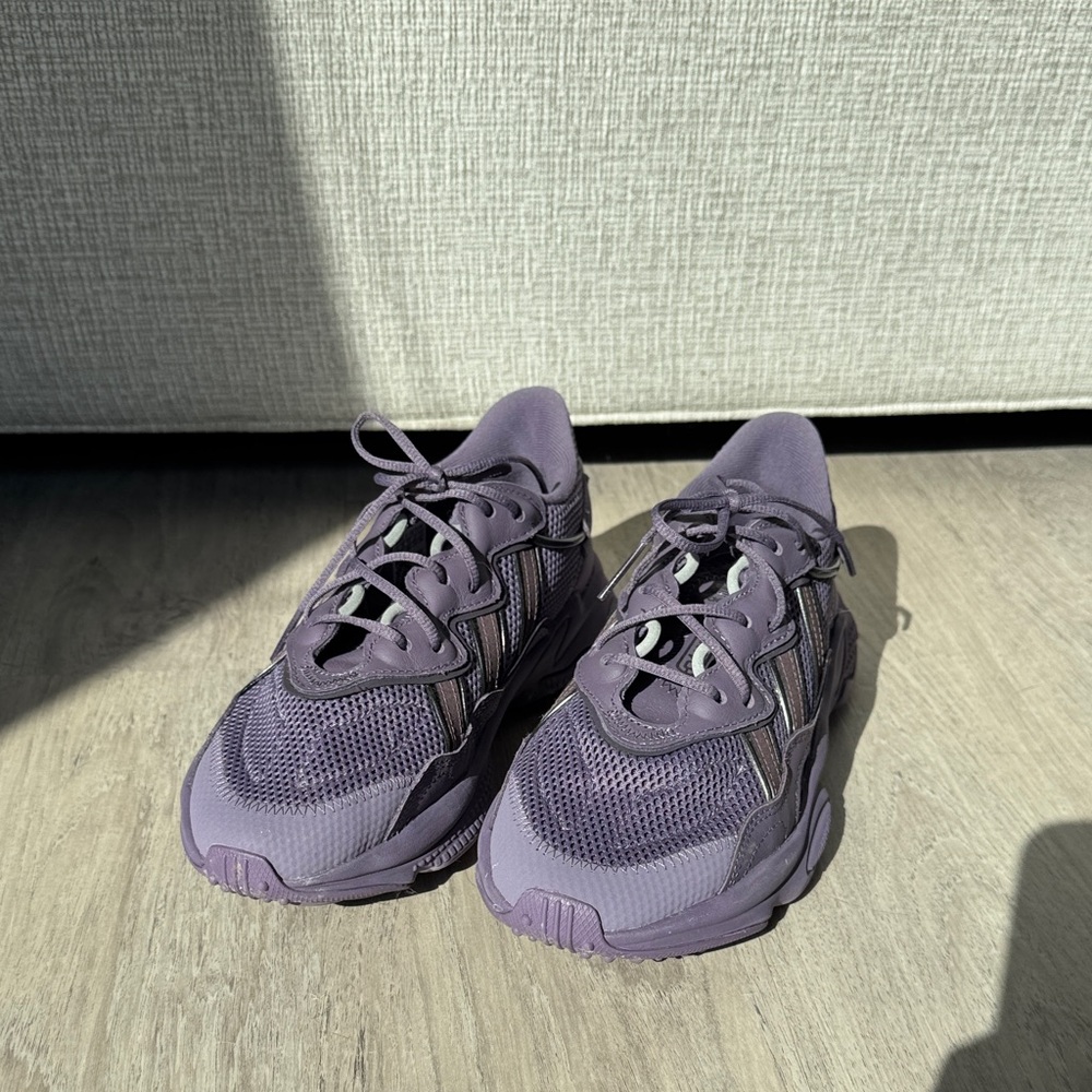 adidas Women's Purple Chunky Sneakers - Picture 3 of 6